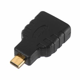 ADAPTADORES HDMI Adaptador HDMI, A/H-A/H, negro A121-0123 N/A 350 8436574701227 N/A Adaptador HDMI con conectores tipo A hembra en ambos extremos > Ideal para unir dos cables HDMI con conector tipo A