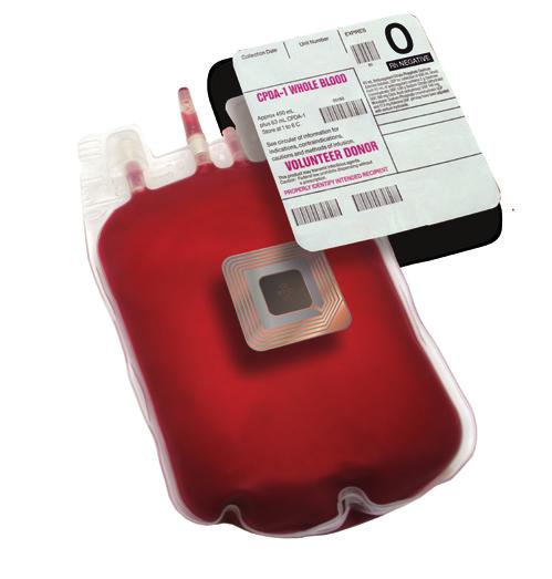 específicos de cada bolsa de sangre, el plazo para su retorno al centro de transfusión sanguínea, su destino, así como información del paciente.