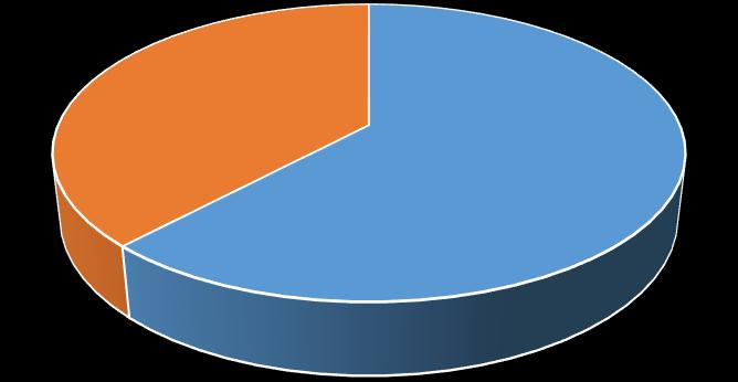 38% Promoción Interna 62% Al suplir las vacantes se ha considerado en un 62% a los funcionarios y un 38% al personal externo.