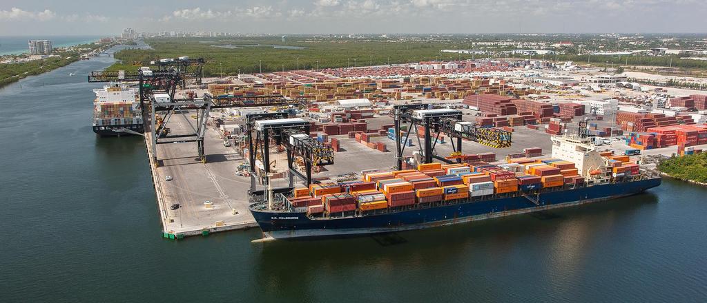 FLORIDA INTERNATIONAL TERMINAL - FIT Puerto al servicio de la industria del Retail y la importación de fruta principalmente de