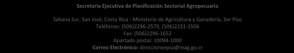 (506)2231-2506 Fax: (506)2296-1652 Apartado