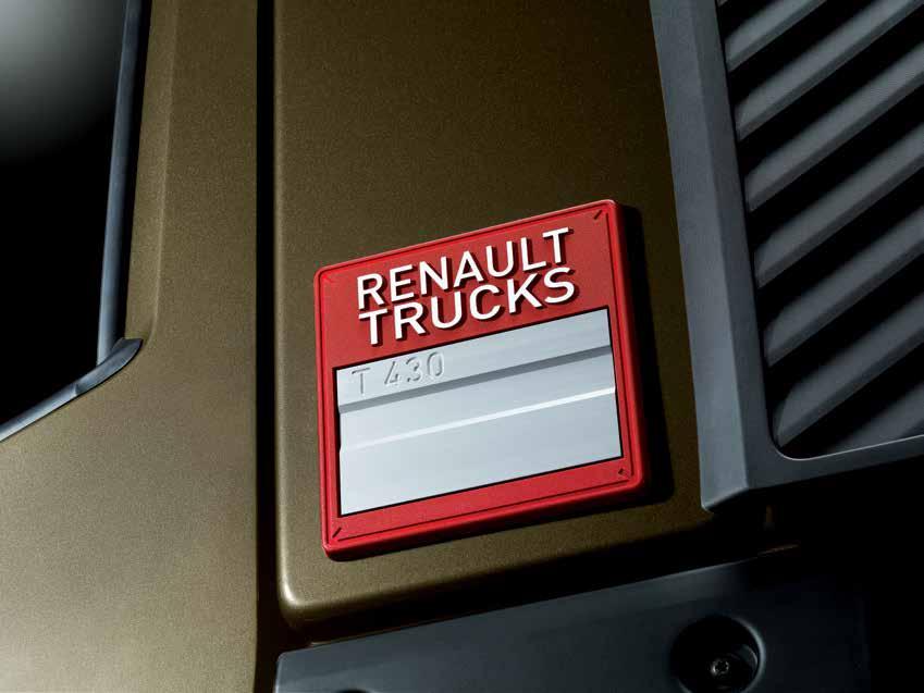 6 PUNTOS DE SERVICIO EN EL MUNDO porque un camión debe facilitar su trabajo Los vehículos Renault Trucks permiten a los conductores ganar en productividad, gracias a unos sistemas que mejoran el