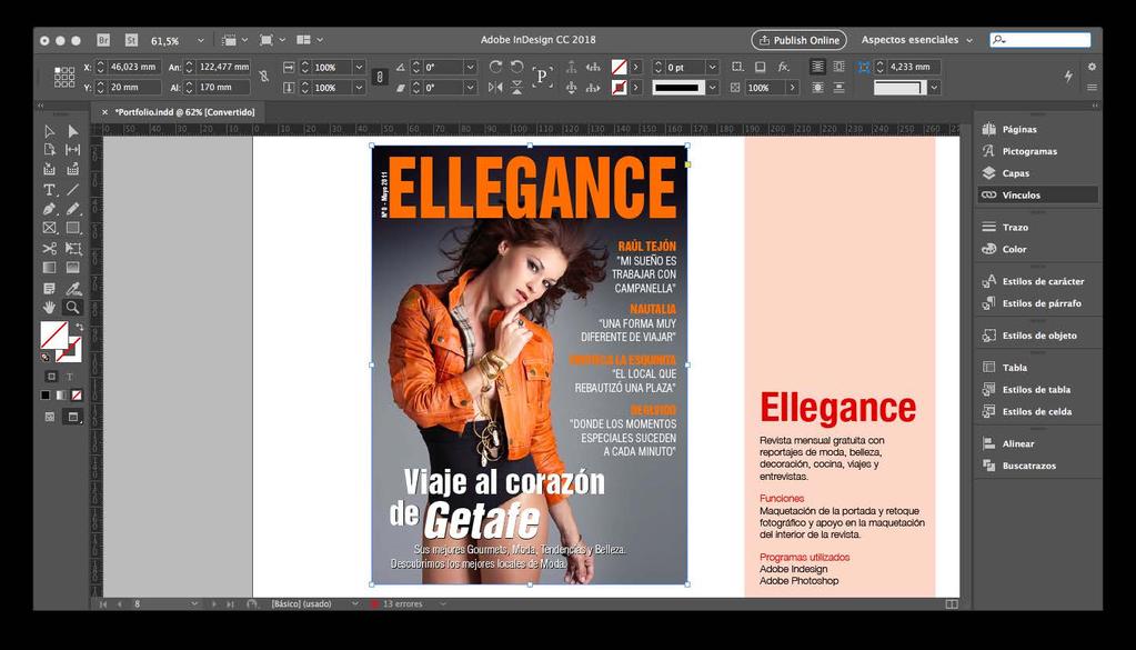 Ellegance Revista mensual gratuita con reportajes de moda, belleza, decoración, cocina, viajes y entrevistas.