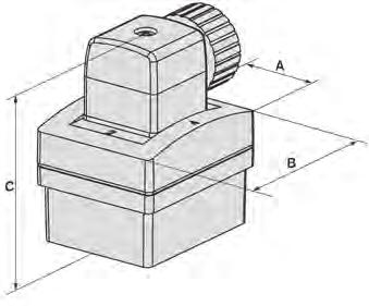 El sensor de efecto Hall genera una frecuencia de onda cuadrada proporcional al caudal o un sensor de bobina genera una salida de onda senoidal.