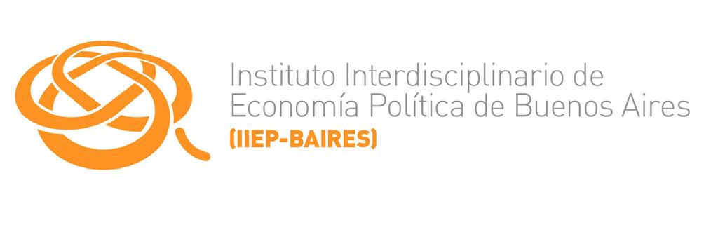 Universidad de Buenos Aires, Facultad de Ciencias Económicas Instituo Interdisciplinario de Economía Política de Buenos Aires Av.