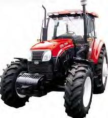 Tractor YTO X904 Techo y Cabina Tractor agricola, doble tracción de 90 hp, motor de 5.125 cc, caja de vel.