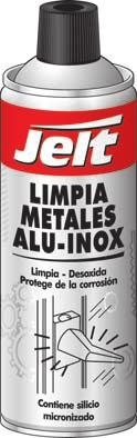 Limpiadores Reparadores Decapantes LIMPIA METALES ALU-INOX Limpiador líquido espeso, especialmente elaborado para todas las