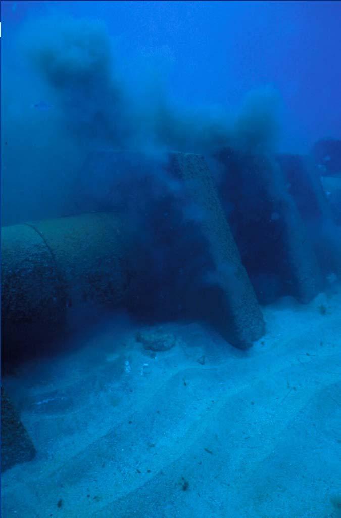 Emisario submarino Arinaga Gran Canaria.