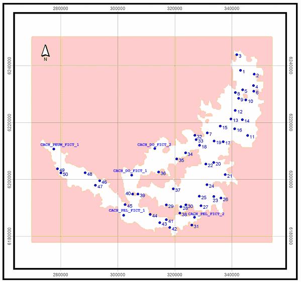 5.2 Descensos Para analizar el descenso del nivel de la napa se seleccionaron algunos pozos de observación representativos de los distintos sectores del acuífero.