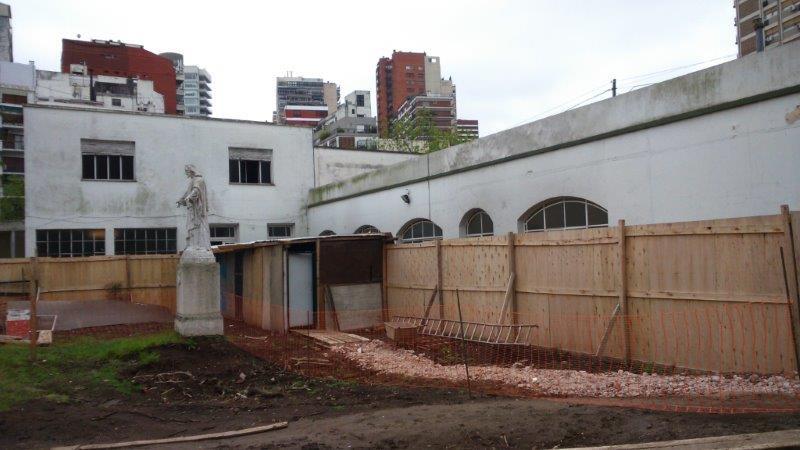 Arcos - Construcción de Obradores para la Demolición del claustro Apertura