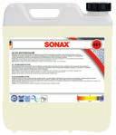 SONAX SX PowerClean SONAX SX PowerClean Extremely alkaline, highly effective cleaning concentrate for powerful pre-cleaning in automatic car washes and self service installations.