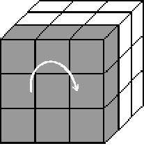 El algoritmo para armar el cubo se presenta de forma modular; es decir que está