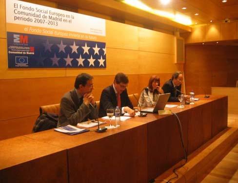 o Medida 2: Jornadas sobre El Nuevo Programa Operativo FEDER de la Comunidad de Madrid para el período 2007-2013, dirigida a los gestores del Programa Operativo FEDER 2007-2013 de la Comunidad de