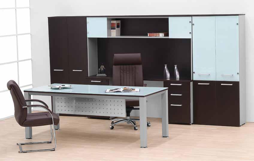 Stattus La línea Stattus moderniza, hace funcional y confortable cualquier oficina gracias a su diseño vanguardista, aunada a su sencillez y elegancia.