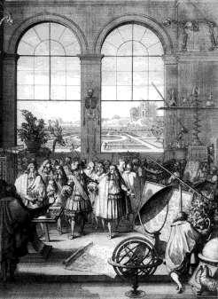 1660: fundación de la Royal Society.