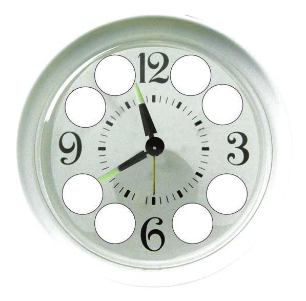 Actividad 7 El reloj Asesor Pide al joven o adulto que escriba en los círculos los números que faltan en el reloj de pared. 1 1 : 00 Dile que lea todos los números que tiene el reloj.