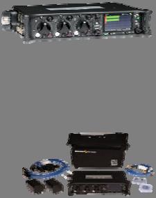 GRABADORES DE AUDIO DIGITAL 6 Series Grabadores/Mezcladores portátiles de Audio Digital 688 Grabador/Mezclador de audio de 16 pistas con Time Code.
