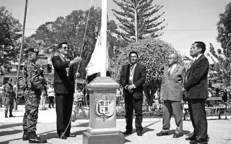 El Presidente de la Corte de Cajamarca, se dirigió a las autoridades políticas y del sistema de justicia, manifestándoles el compromiso de su gestión con dejar interconectado con dichos sistemas todo