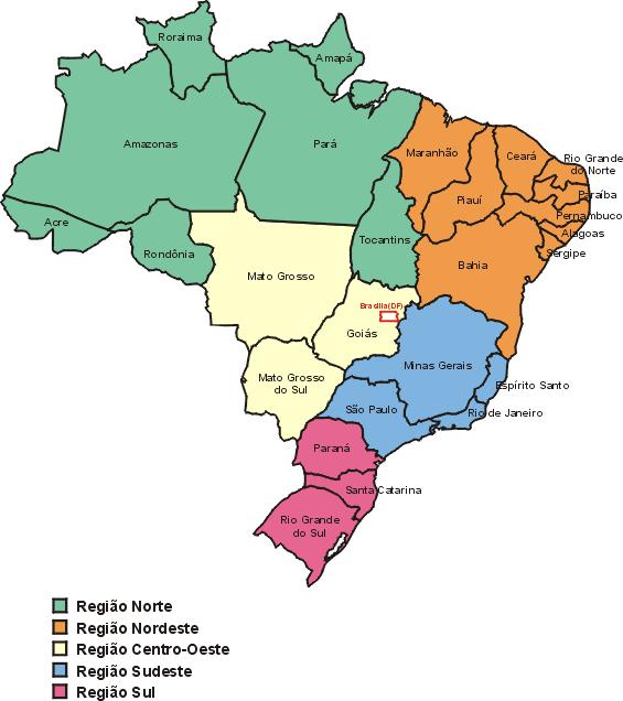 Página2 Amapá capital: Macapá Roraima capital: Boa Vista Rondônia capital: Porto Velho Acre capital: Rio Branco Tocantins capital: Palmas 5- Estados de la Región Nordeste: Bahia capital: Salvador
