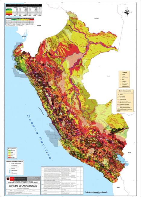 MAPA DE VULNERABILIDAD DEL PERU LA GESTIÓN