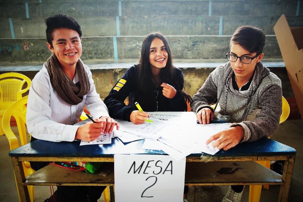 GUIA ELECTORAL Día del voto estudiantil Kit electoral Métodos de votación Diseño de la mesa de