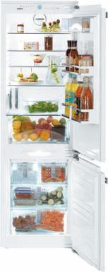 Combinados refrigerador-congelador NoFrost integrables ICN 3366 Premium 178 ICN 3356 Premium 178 Volumen útil total: 255 l : 196 l Congelador: 59 l Consumo anual / 24 horas: 228 / 0,624 kwh