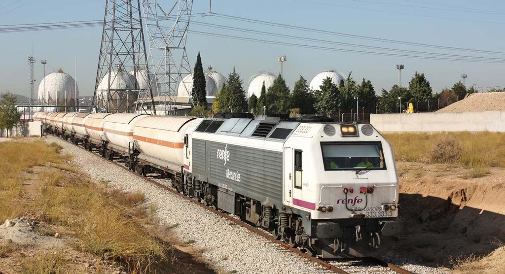 Trenes de Renfe Mercancías Renfe Freight Trains Graphic memory of the Spanish railway 2017-2018 23.