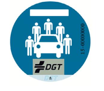 DISTINTIVO DE USO COMPARTIDO 1. Identifica la clasificación del vehículo en el Registro de Vehículos como vehículo de uso compartido. 2.