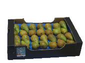 5 III - DISTRIBUCIÓN Y CONSUMO: PRESENTACIÓN PRODUCTO Fruta convencional Se suministrará en cajas de madera (mandarina ecológica) o cartón ondulado (manzana y pera).
