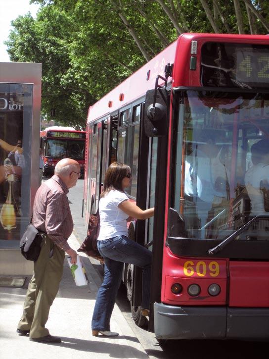 3. Perfil y estructura organizativa La empresa Transportes Urbanos de Sevilla Sociedad Anónima Municipal -Tussam-, proporciona desde el año 1975 el servicio de transporte urbano público y colectivo a