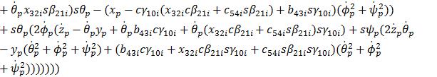 Coeficientes de la ecuación X.