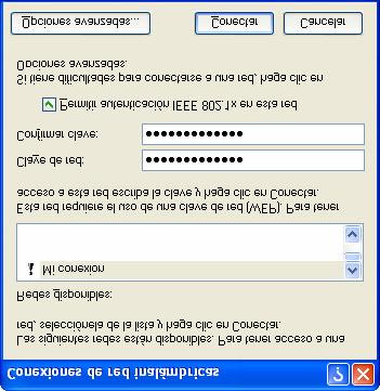 WindowsXP Hori egiteko, adibidez, sare-egokigailuaren ikonoan sakatu behar dugu eskuineko botoiarekin (8-10