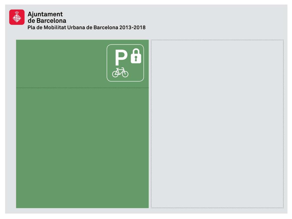 Promoure la creació de places d aparcament segur de bicicletes Incentivar la creació de places d aparcament