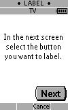 Etiquetado de botones y dispositivos Uso de ProntoNEO Puede etiquetar o cambiar las etiquetas de botones y dispositivos con: Caracteres en minúsculas y en mayúsculas; Números; Símbolos.