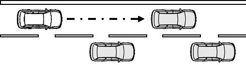 AVISO DE ARRANQUE DEL VEHÍCULO PRECEDENTE El aviso de arranque del vehículo precedente puede advertir al conductor en caso de que el vehículo precedente inicie la marcha y el vehículo con EyeSight