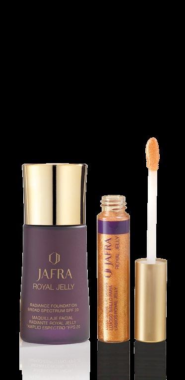 Gilded Bronze Coral Chic Maquillaje Facial Radiante Royal Jelly Amplio