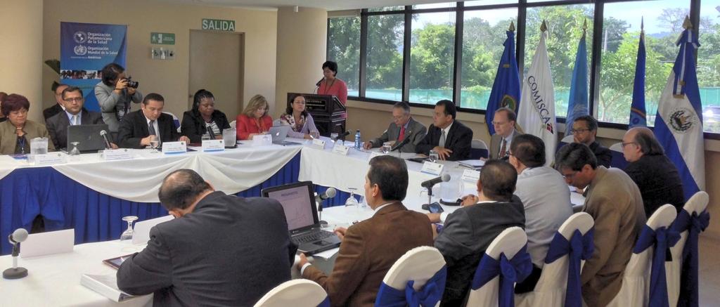 FORO SUBREGIONAL CENTROAMÉRICA Y MÉXICO EL ENFOQUE DE SALUD PÚBLICA EN LA ATENCIÓN DEL PROBLEMA DE LAS DROGAS En San Salvador se discutió el enfoque de Salud Pública para atender la
