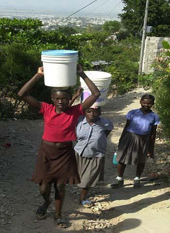 Abastecimiento de Agua Norma 1 sobre abastecimiento de agua: Acceso al agua y cantidad disponible Todas las personas tienen un acceso seguro y equitativo al