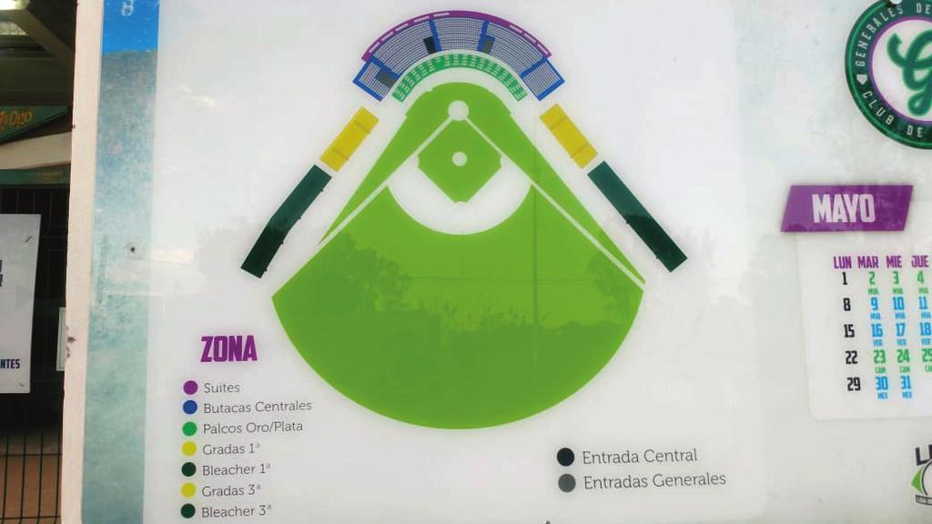 ESPACIO PUBLICITARIO 12: Butacas Espacio disponible en todas las butacas de la zona central del estadio para colocación de logotipo.
