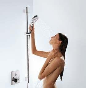 Placer de ducha. Termostatos empotrados Nuestra grifería de ducha empotrada. La solución adecuada para cada aplicación. Cada usuario tiene una necesidad concreta bajo la ducha.