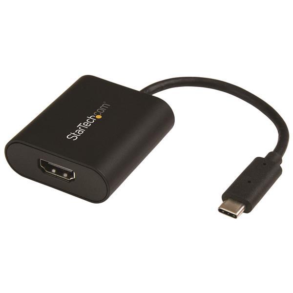 Adaptador Gráfico Externo USB-C a HDMI - Conversor USB Tipo C a HDMI 4K 60Hz con Interruptor de Modo de Presentación Product ID: CDP2HD4K60SA No es un adaptador de vídeo convencional.