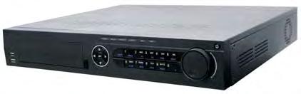 Sistemas NVR H (Network Video Recorder) COMPRESIÓN Vista frontal DS-7716NI-SP / DS-7732NI-SP Compresión. Soporta mouse USB para operar la NVR (incluido). Control remoto inalámbrico (incluido).