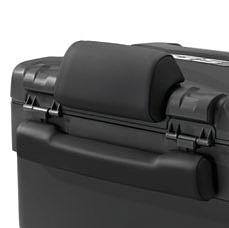 maleta) Referencia del artículo: 77 49 8 404 528* [3] Soportes para maletas Vario Los sólidos soportes para maletas se adaptan a la perfección al concepto de vehículo y ofrecen una sujeción rápida y
