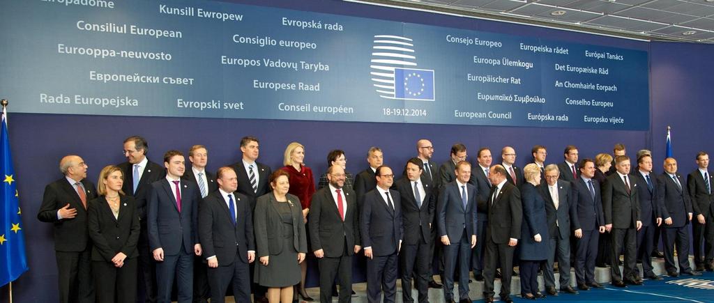 La Cumbre del Consejo Europeo Cumbre de los Jefes de Estado o de Gobierno de todos los países de la UE Se reúne