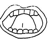Así: ---------------------------------- - Da golpes con la lengua en los dientes de arriba.