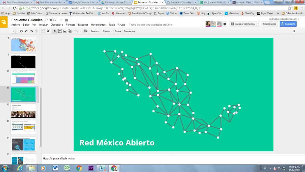 Red México Abierto Es la primera alianza entre el sector público, social y privado de intercambio de