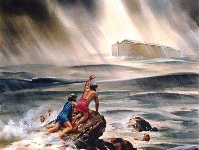 Fue al infierno después de morir para predicar a los desobedientes del tiempo de Noé.