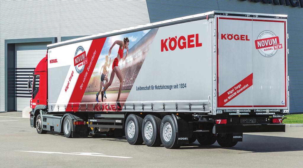 GENERACIÓN T THE NEXT GENERATION NEW OF TRAILERS Con la nueva generación de tráileres, Kögel ha creado una plataforma moderna y orientada al futuro para el transporte internacional de