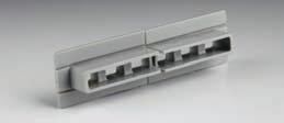 cabados: aluminio imitación inox, aluminio opaco, no mecanizado El acabado aluminio imitación inox está disponible sólo para los perfiles de longitud hasta