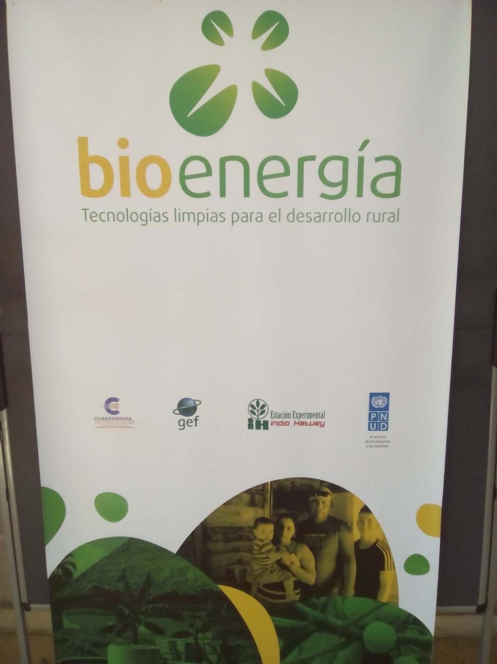 Objetivo del proyecto Incrementar el acceso a la bioenergía en Cuba